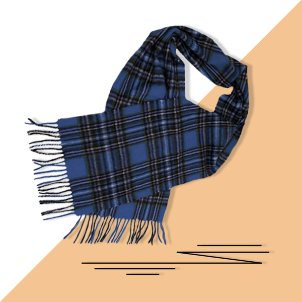 Piggy Plaid Scarf