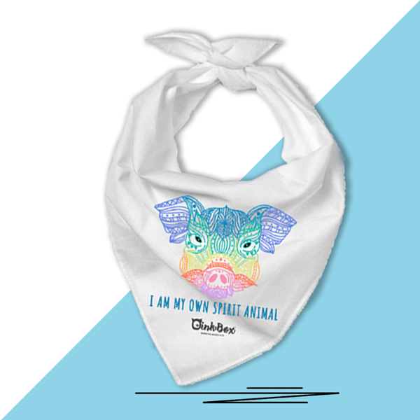 36" Piggy Triangle Bandannas (select a design)