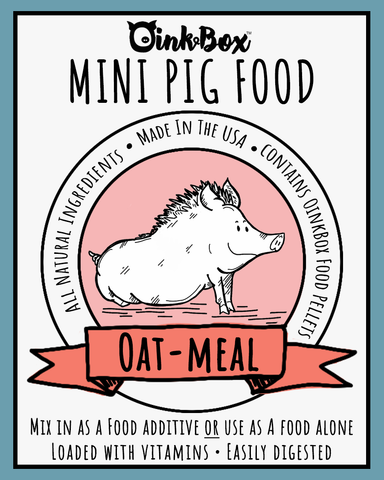 OinkBox Oatmeal Mini Pig Food